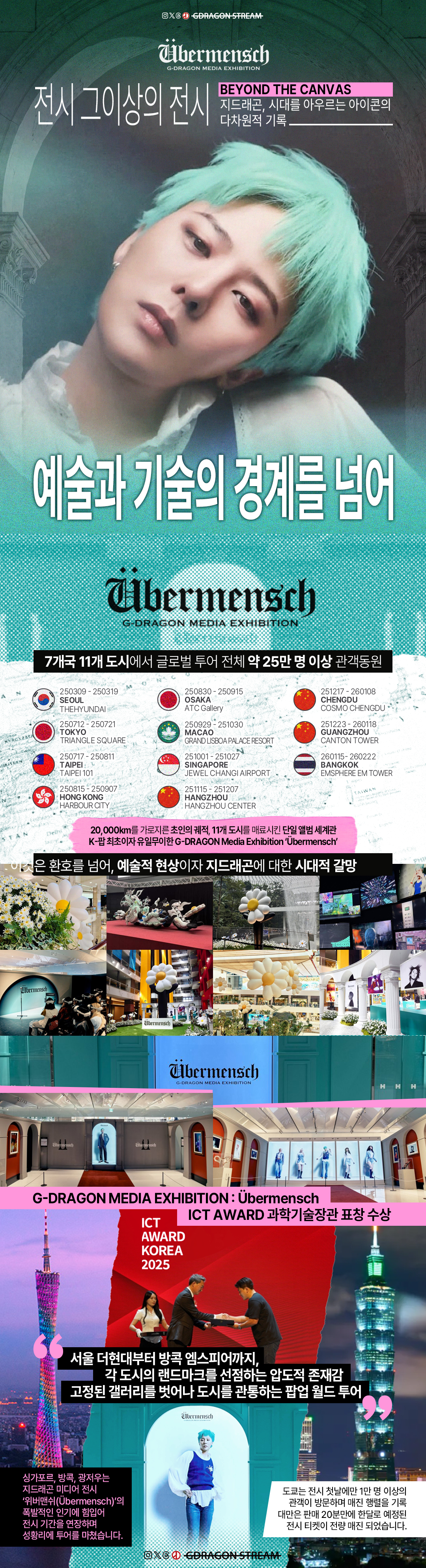 G-DRAGON MEDIA EXHIBITION Übermensch 아카이브 이미지