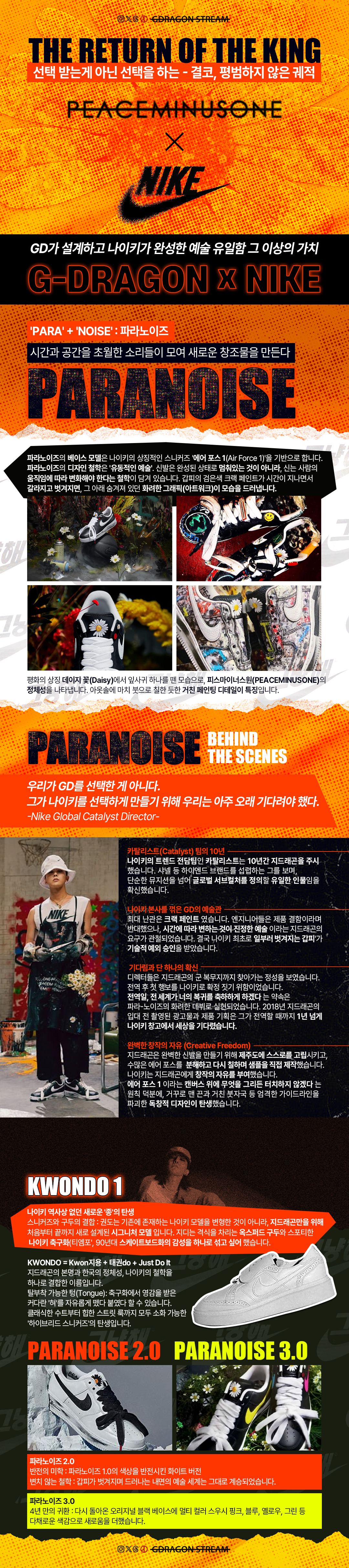 NIKE PARA-NOISE KWONDO 아카이브 이미지
